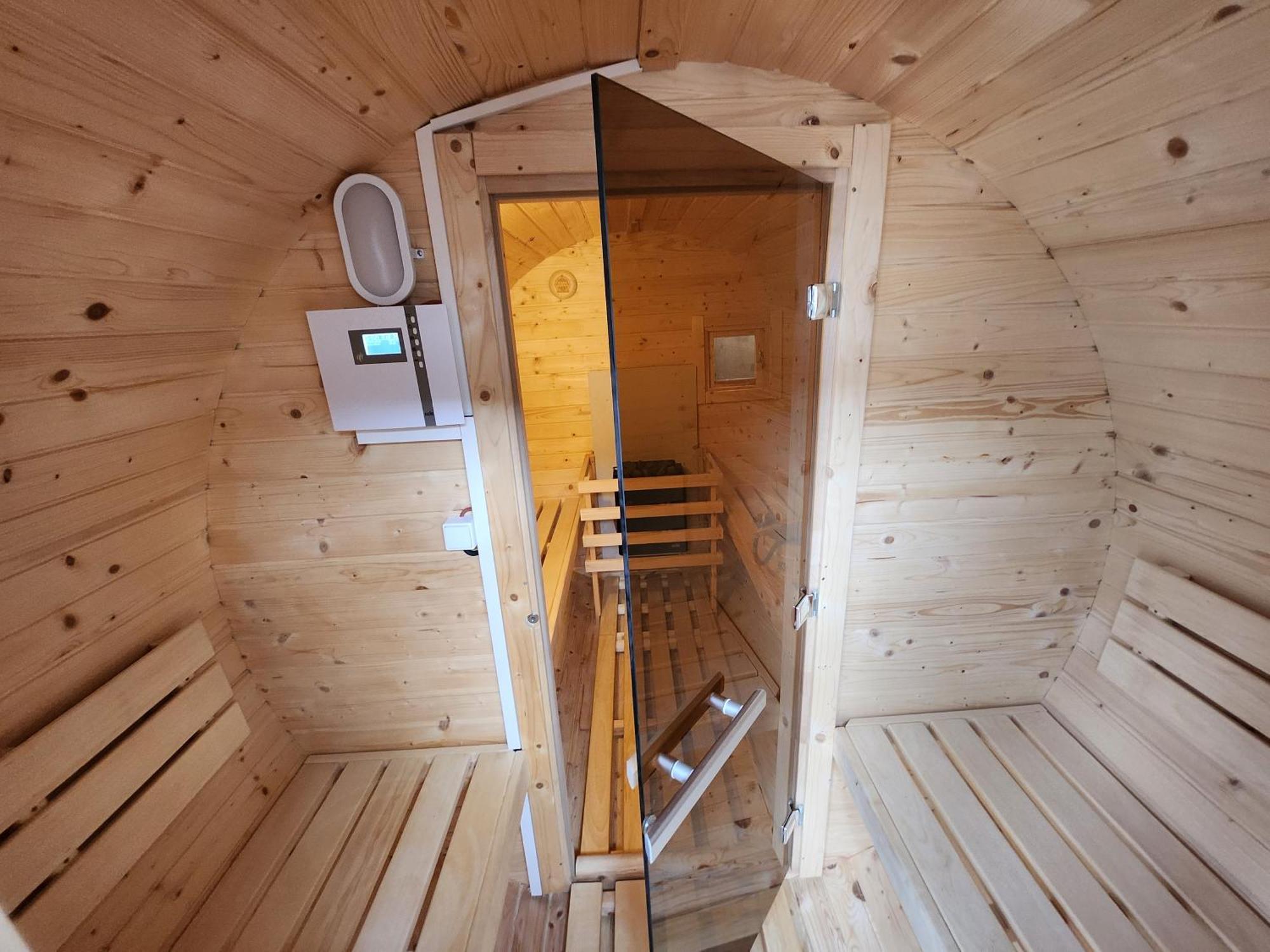 Haus Strandkoerv Mit Fass-Sauna Loddin Exterior foto